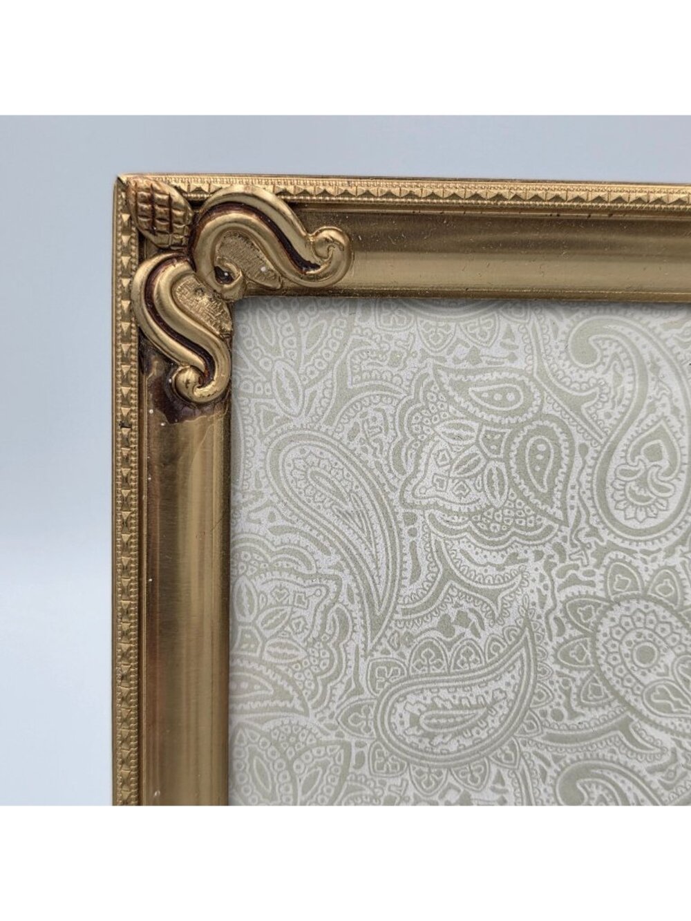 Gold Ornate Vintage Picture Frame Embossed Applied Corner Detailing 4x6 PF89